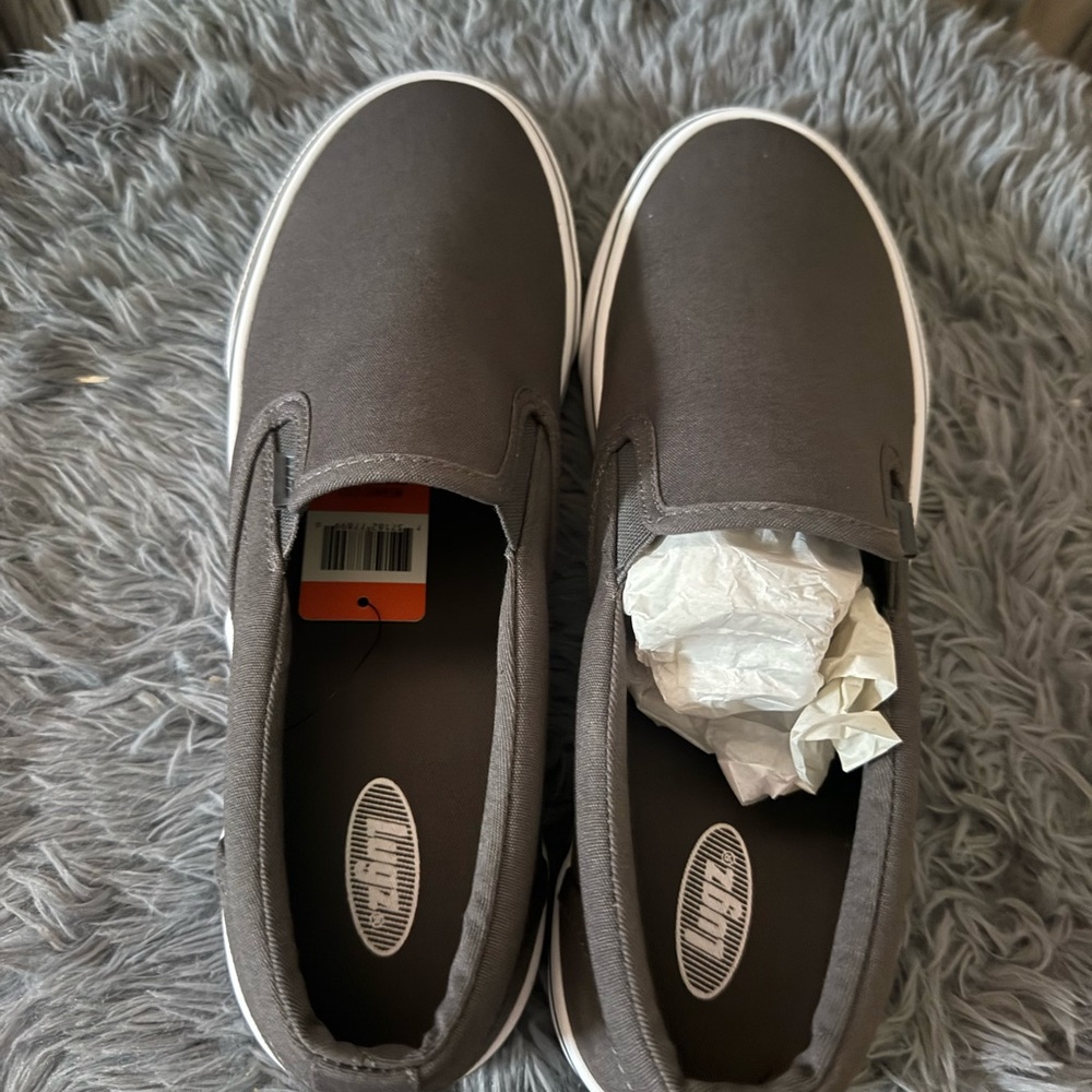 Lugz Men's Charcoal Slip-On LoafersSize 10.5 - Picture 4 of 7